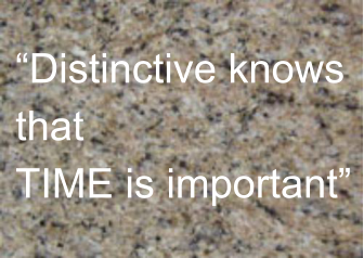 �Distinctive knows that  TIME is important�